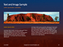 Uluru Ayers Rock by Sunset Presentation slide 14