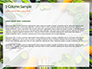 Frame of Green Organic Vegetables on Wooden Surface Presentation slide 4