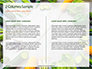 Frame of Green Organic Vegetables on Wooden Surface Presentation slide 5