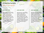 Frame of Green Organic Vegetables on Wooden Surface Presentation slide 6