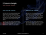 Burning Cigarette with Smoke on Black Background Presentation slide 5