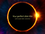 The Moon Covers the Sun in a Beautiful Solar Eclipse Presentation slide 1