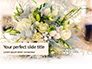 Beautiful Wedding Bouquet of Flowers of the Bride Presentation slide 1