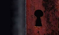 Keyhole in a Rusty Gate Presentation Presentation Template