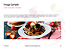 Belgium Waffles with Chocolate Sauce and Strawberries Presentation slide 10