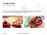 Belgium Waffles with Chocolate Sauce and Strawberries Presentation slide 11