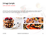 Belgium Waffles with Chocolate Sauce and Strawberries Presentation slide 12