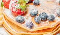 Homemade Pancakes with Berries Presentation Presentation Template