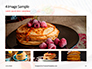 Homemade Pancakes with Berries Presentation slide 13