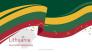 Festive Lithuanian Flag slide 1