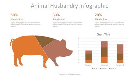 Animal Husbandry Free PowerPoint Infographic Presentation Template, Master Slide