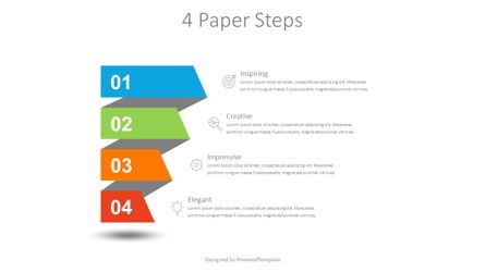 Business Analysis Step by Step Process Presentation Template, Master Slide