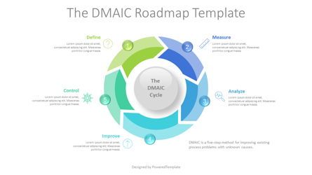The DMAIC Roadmap Free Template Presentation Template, Master Slide