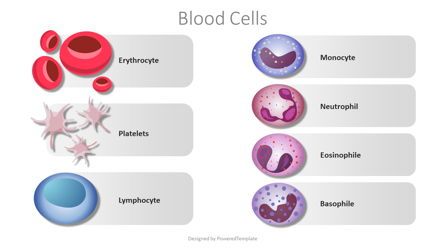 Blood Cells Free Diagram Presentation Template, Master Slide