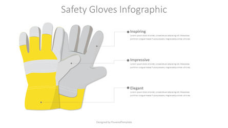 Personal Protective Equipment - Safety Gloves Presentation Template, Master Slide