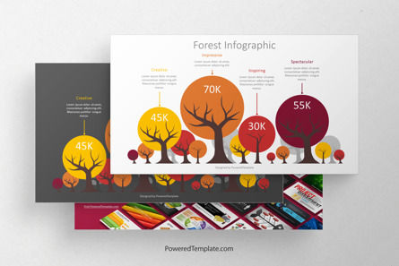 Forest Infographic Presentation Template, Master Slide