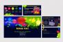 Colored Blobs Abstract Presentation Template slide 3