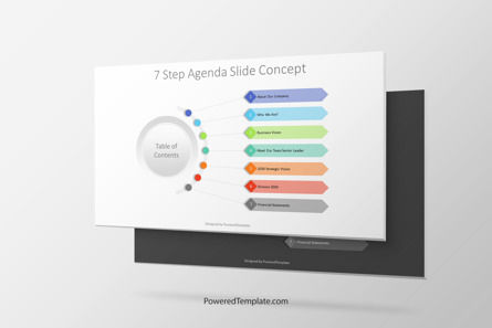 Table of Contents Presentation Template, Master Slide