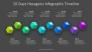 10-Day Hexagons Infographic Timeline slide 3