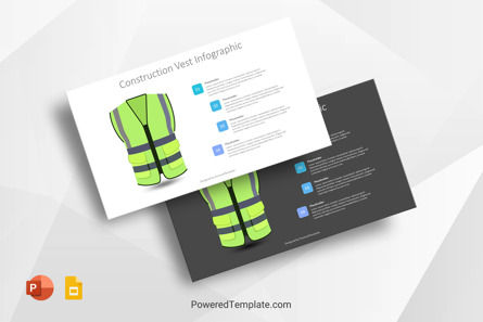 Personal Protective Equipment - Reflective Vest Presentation Template, Master Slide